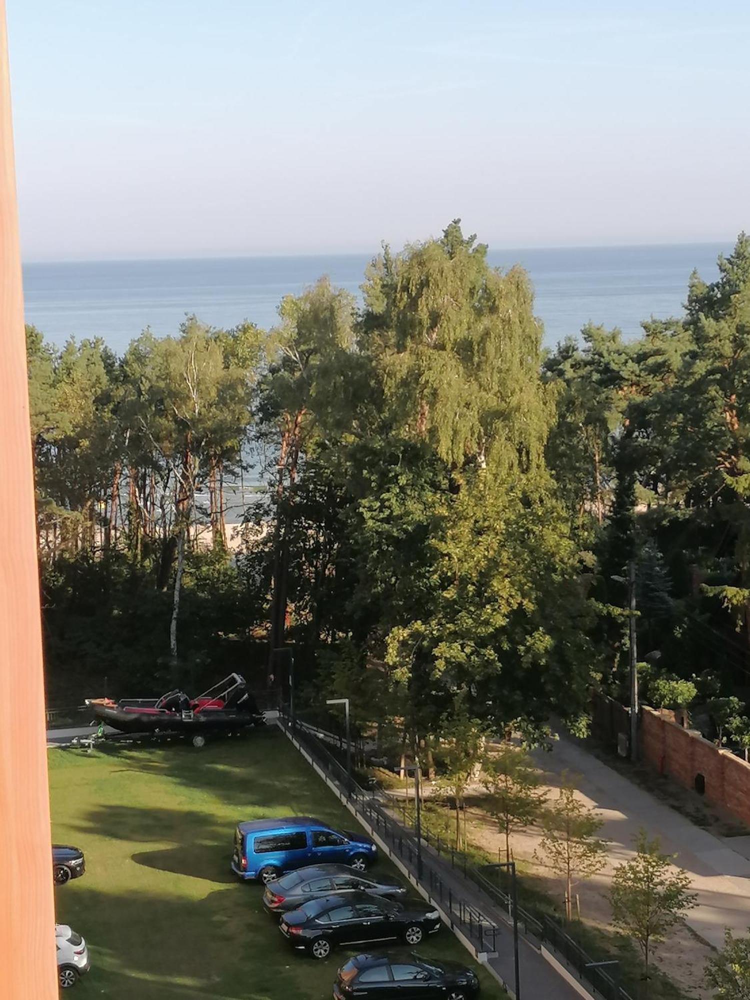 Pinea Apartament Z Widokiem Na Morze Z Basenem I Spa Przy Plazy 포비에로보 외부 사진